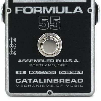 Catalinbread Formula 55 Tweed Deluxe-style Overdrive Pedal (FormNo55d1) image 6