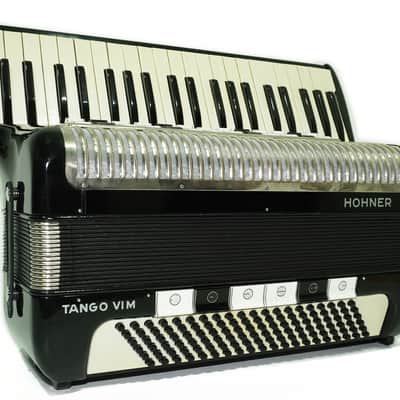 Hohner Tango VIM Accordion 120 Bass, made in Germany, Vintage Piano Accordion, incl. New Straps and Soft Case, 2694 image 4