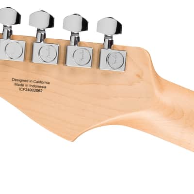 FENDER - Standard Stratocaster HSS Maple Fingerboard White Pickguard Aqua Marine Metallic - 0266420560 image 5