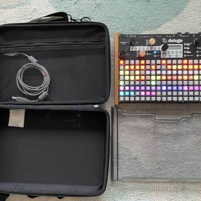 Synthstrom Audible Deluge 64-Voice Desktop Synthesizer with OLED Display 2022 - Present - Black image 6