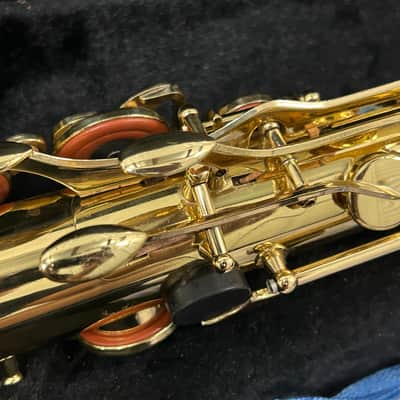Selmer TS600L Student-Level Tenor Saxophone 2010s - Clear Lacquer Brass image 10