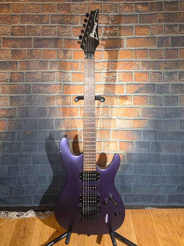 Ibanez S370-DVF Standard Deep Violet Flat image 1