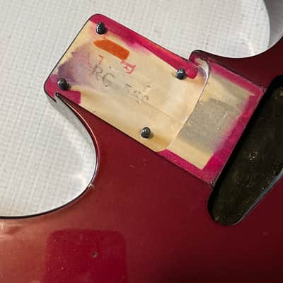 1991 Japan Ibanez RG560 Violet Pearl Guitar Body Floyd Ready & Neckplate image 10