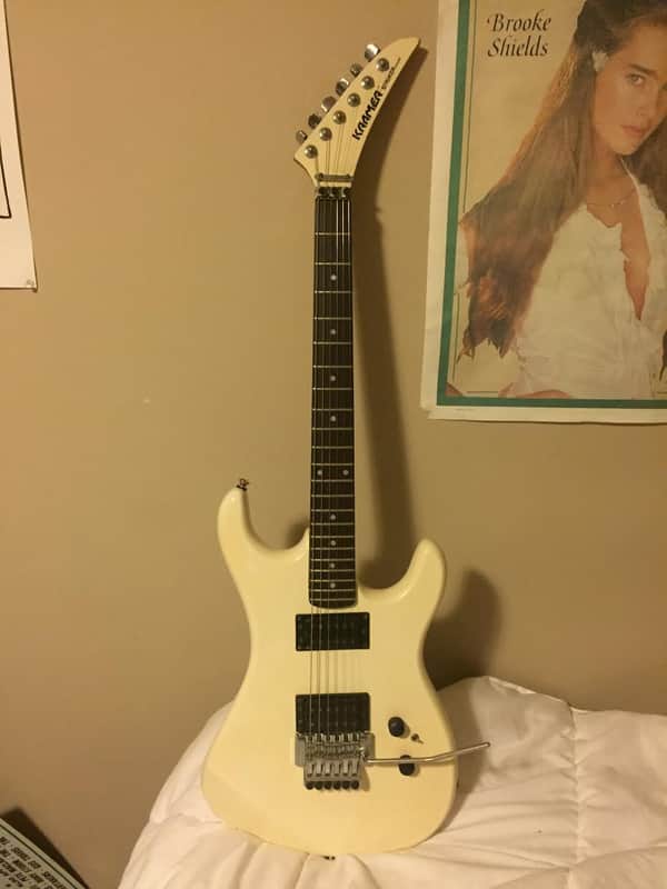Kramer Striker 200st early 80's White image 1