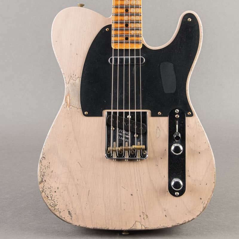 Fender Custom Shop Heavy Relic Nocaster 2025, Dirty White Blonde