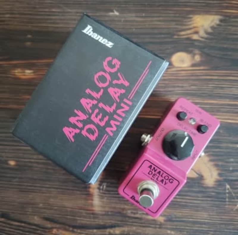 Ibanez ADMINI Mini Analog Delay 2010s - Pink image 1