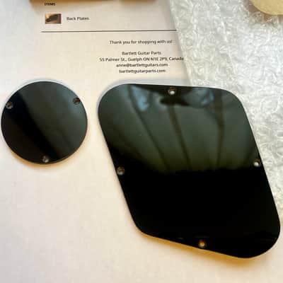 Tom Bartlett Les paul backplates gibson 1959 burst light Aged 2026 - Black image 2