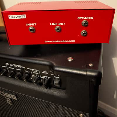 Weber Mass Lite 100-Watt Attenuator 2010s - Red image 4