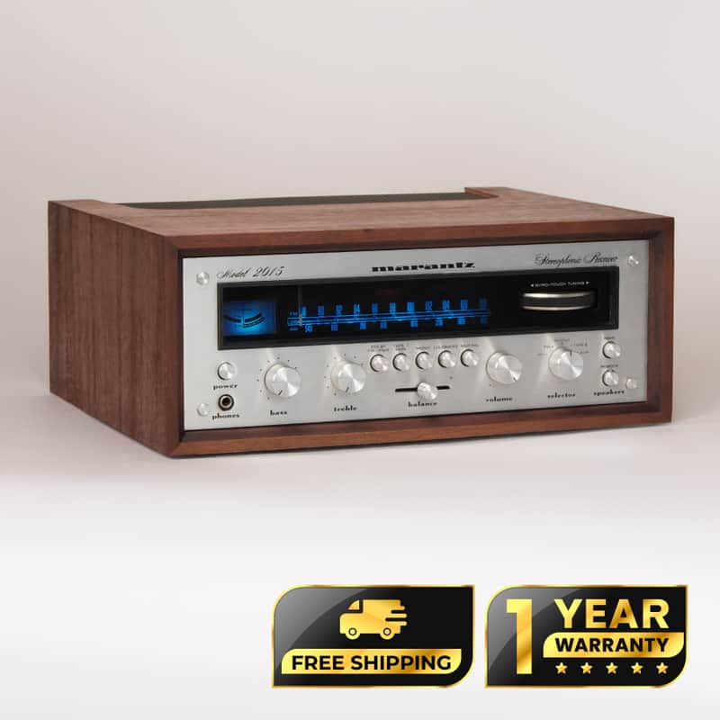 MARANTZ 2015 Vintage Stereo Receiver + FREE WC-10 – Professionally Restored – 1-Year Warranty image 1