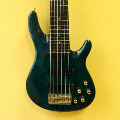 Yamaha TRB-6P Translucent Green 1990's Japan image 1