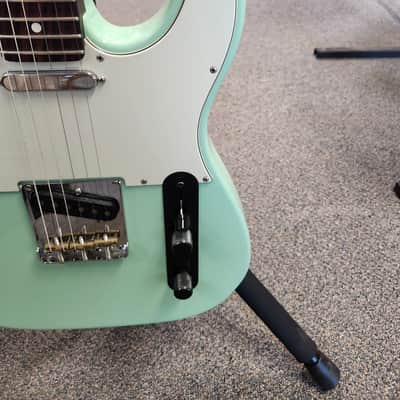 Used 2017 Fender Limited Edition American Professional Telecaster with Solid Rosewood Neck - Surf Green w/ Fender Molded Hard Case image 3