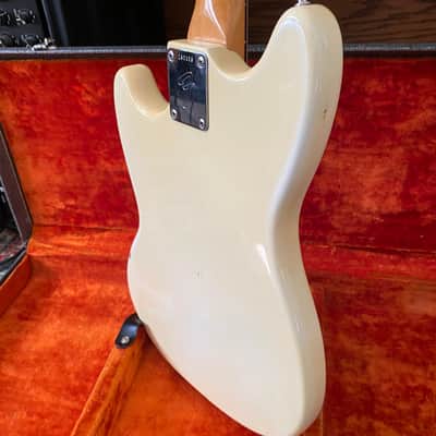 Fender Mustang - 1966 - Olympic White - All Original w/OHSC image 10