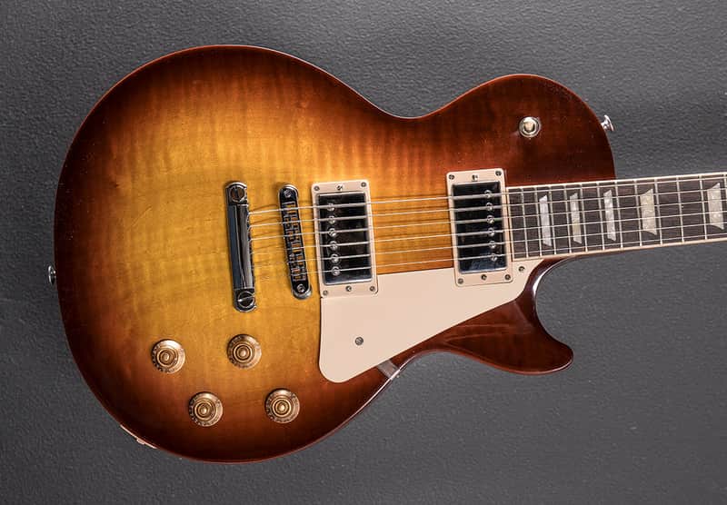 Gibson USA Les Paul Studio Figured Top - Iced Tea image 1