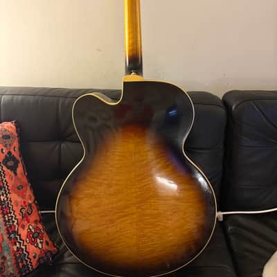 1968 Gibson L-5C Acoustic Archtop Electric Jazz Guitar w/ Full Size Floating Humbucker Duneland Blackpole HSC + Foam Plug image 6