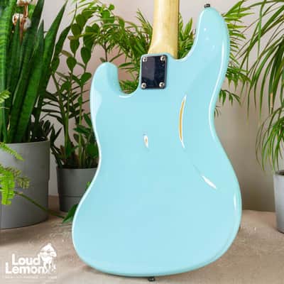Bacchus BJB-1R Universe Series Jazz Bass 2000s Sonic Blue Relic image 8