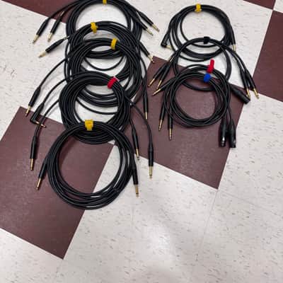 Mogami Gold 1/4" TS 13x Cable Lot image 4