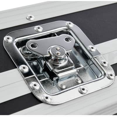 Flight Case pro - Toutes guitares - Noir-Alu image 4