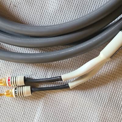Monster Cable m1.4s biwire pair speaker cable 15ft w/ free banana plugs image 5