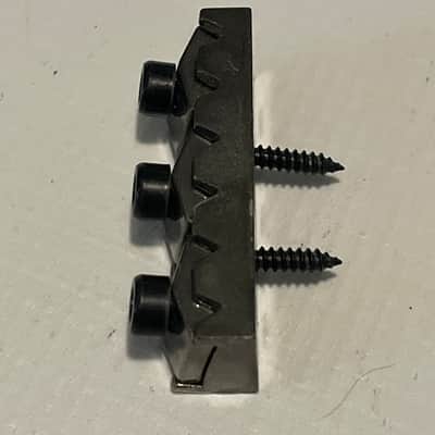 2010's MIM Charvel Pro Mod San Dimas Guitar Cosmo Black BR3 Locking Nut & Retainer Bar image 5