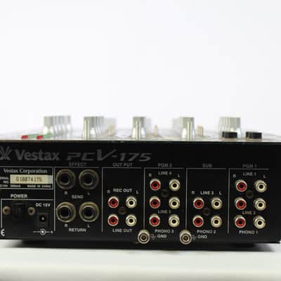 Vestax PCV-175 DJ Mixer (Used) image 7