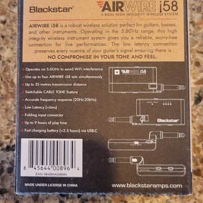 Blackstar Airwire I58 Wireless System image 2