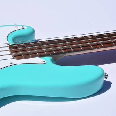 Ankh Instruments 35" scale,Left Hand, Jazz Bass, Bahama Green 2020 Bahama Green image 8
