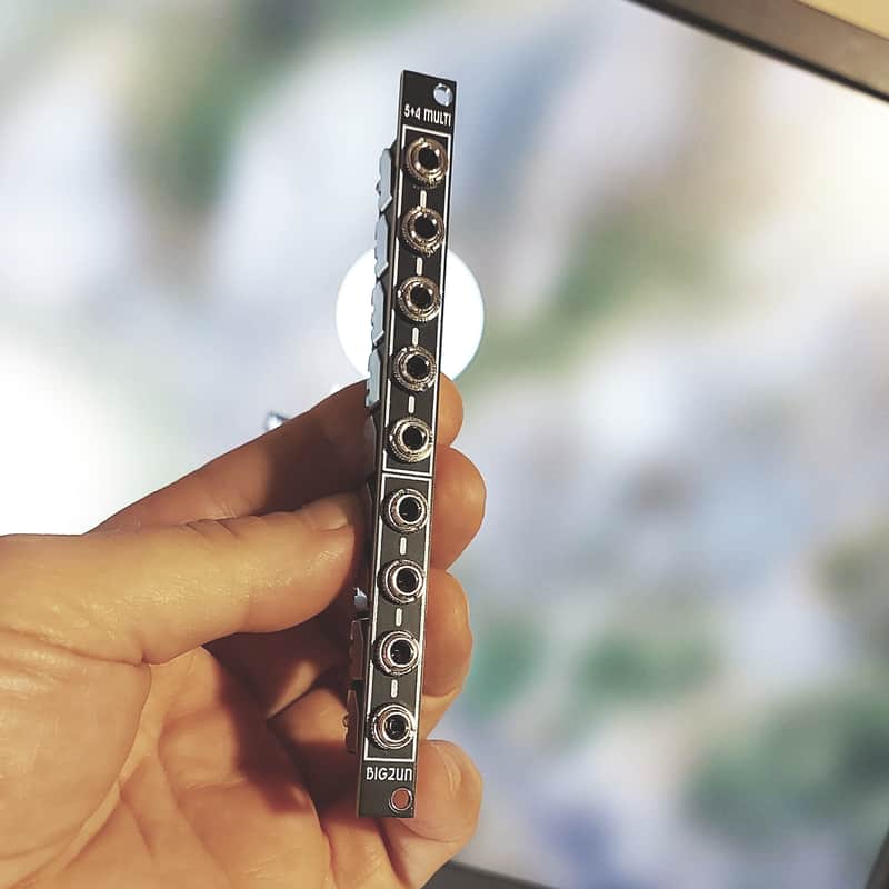 Multi 5+4 — Eurorack Passive Multiple Module — 2HP | Bigzun | Handmade image 1