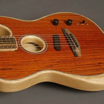 American Acoustasonic Telecaster limited Exotic Cocobolo 2019 - 2020 - Natural image 2