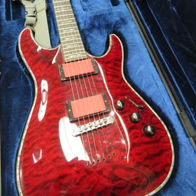 Schecter Hellraiser 2016 Black Cherry image 9