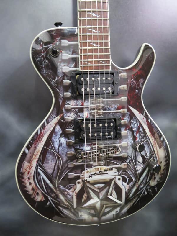 Dean Deceiver Death Machine Graffic, Electric Guitar. | Reverb