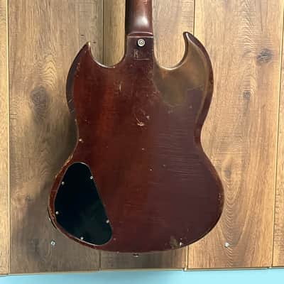 Gibson EB-3 Vintage SG Bass 1969 Walnut headstock repair EB3 image 9