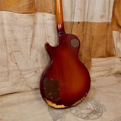 Gibson  Les Paul Deluxe 1971 - Cherry Sunburst image 8