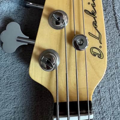 Immagine D. Lakin Shark 4 Bass 2015 3-Tone Sunburst – Early Serial S4 004 – Hipshot – Gig Bag - 9