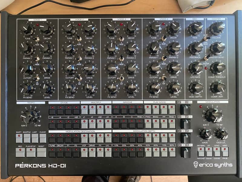 Erica Synths Perkons HD-01 Black image 1