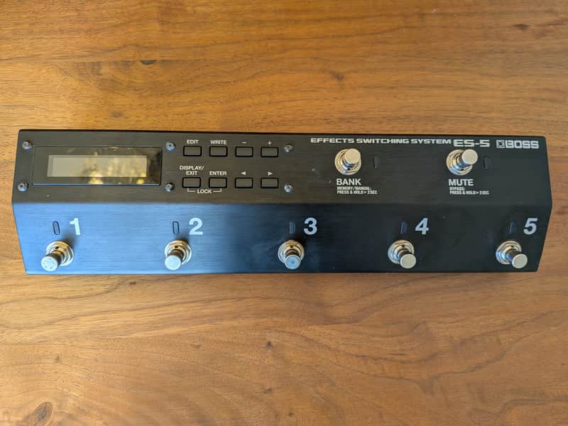 Boss ES-5 Effects Switching System 2016 - 2024 - Black image 1