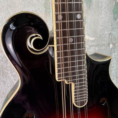 The Loar LM-520-VS Performer F-Style Mandolin - Gloss Vintage Sunburst #0351 image 6