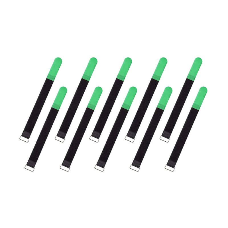 RockBoard Cable Ties, 10 pcs., Large - Green image 1