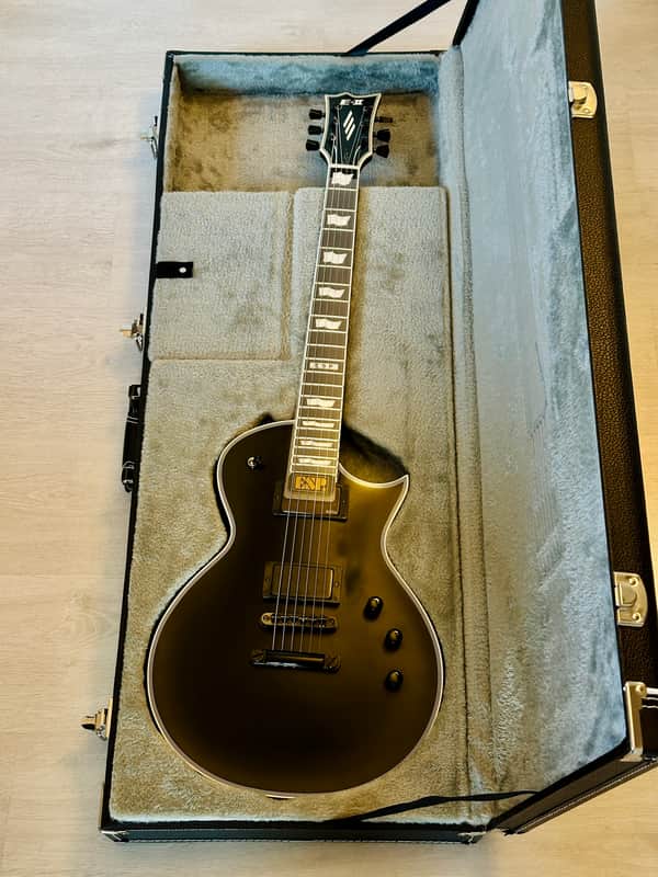 ESP E-II Eclipse BB BLKS - Black Satin image 1
