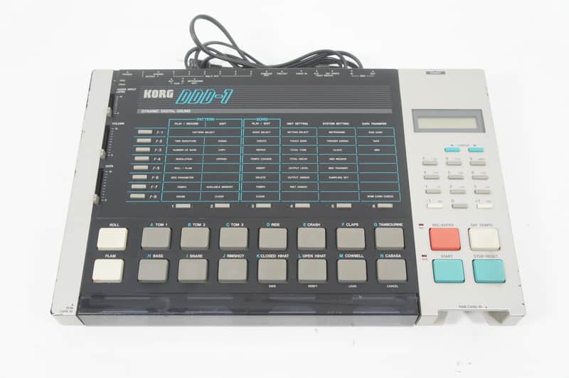 KORG DDD-1 Dynamic Digital Drum Machine Vintage Worldwide Shipment image 1