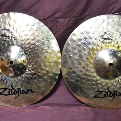 【offers welcome】Zildjian 14" Z3 Mastersound Hi-Hat Cymbals (Pair) 2009 - Brilliant image 1