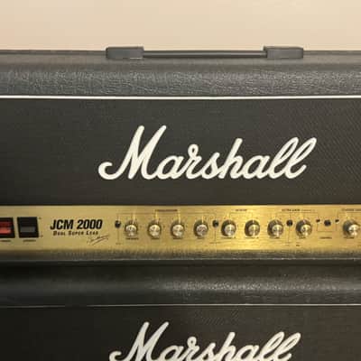 Marshall JCM 2000 DSL 100 TIME CAPSULE Dual Super Lead 2-Channel 100-Watt Guitar Amp Head 2000s - Black image 3