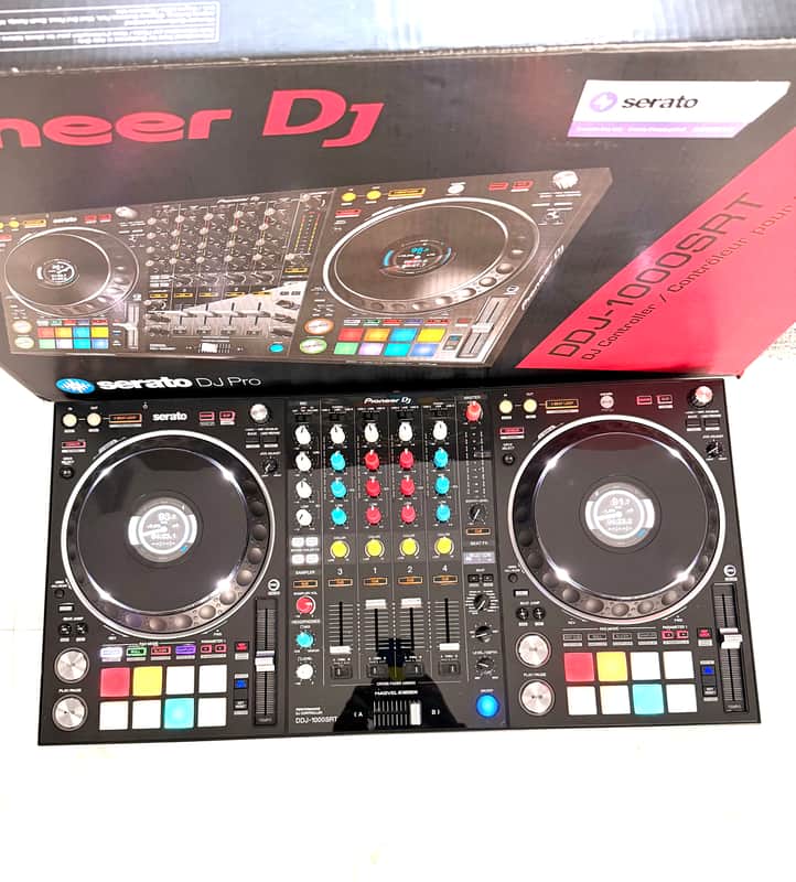 Pioneer DDJ-1000SRT 4-Channel Serato DJ Controller 2019 - Present - Black image 1