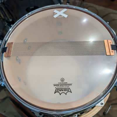 LUKA Drums 12" Stave Snare Drum - Orange image 5