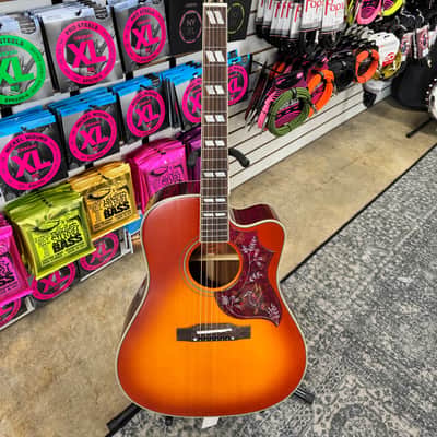 Epiphone Hummingbird Standard EC - Cherry Sunburst image 1