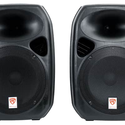 Audio Technica ATW-3212/C710EE1 Wireless Handheld Mic+Powered PA Speakers image 9