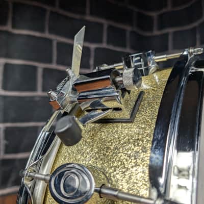 PDP by DW CX 14x5 Maple Snare Drum – Gold Sparkle • 2000s Era • Maple Shell • DW‑Inspired Hardware • Shows Light Wear image 9