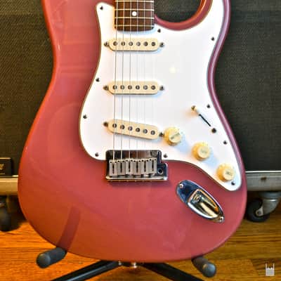 1995 Fender Stratocaster - Limited Edition Matching Headstock - Burgundy Mist image 2