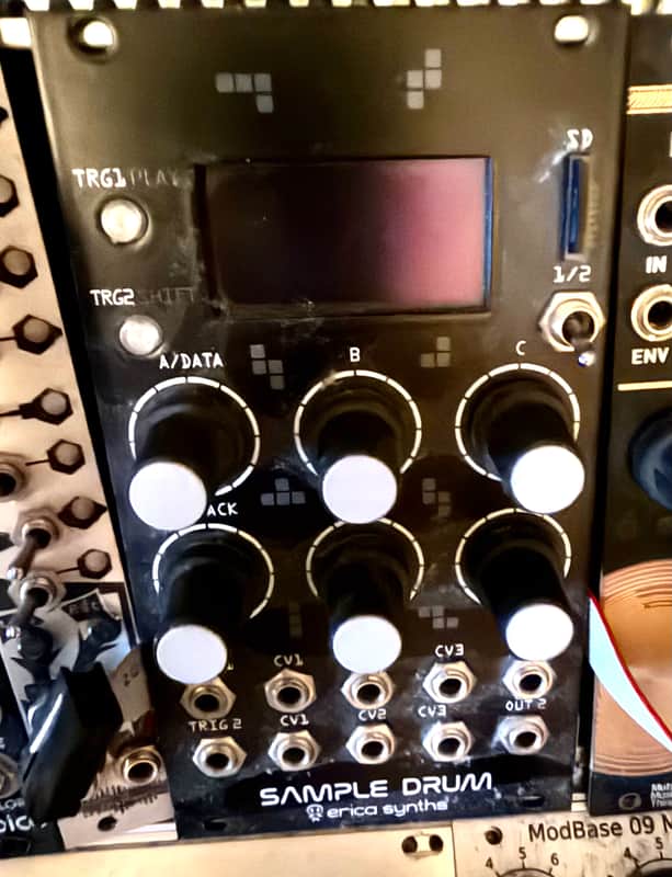 Erica Synths Sample Drum 2014 - Present - Black image 1