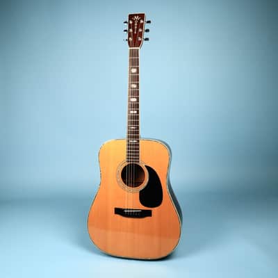 Vintage Morris D-41 MIJ Japan Acoustic Guitar image 2