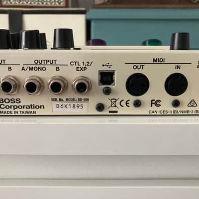 Boss DD-500 Delay 2015 - Present - White image 3